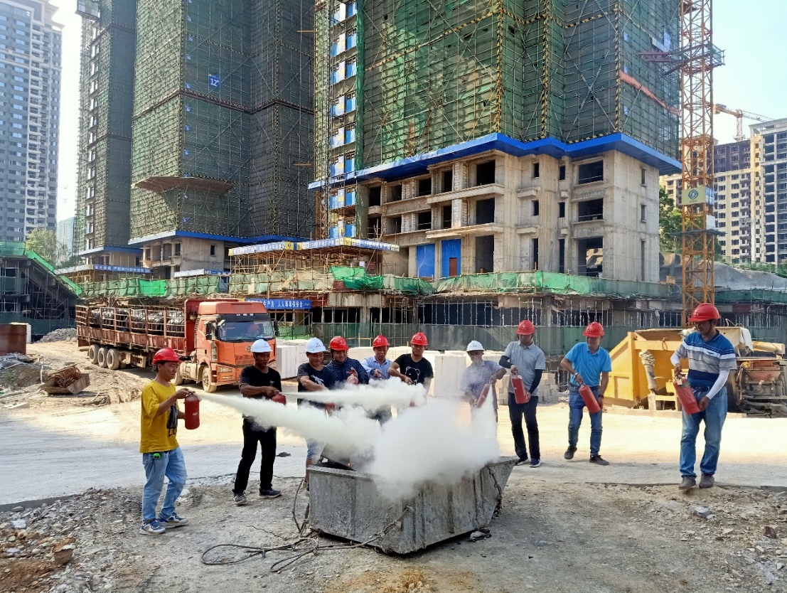 廣西悅瀾灣項目開展安全生產月系列活動